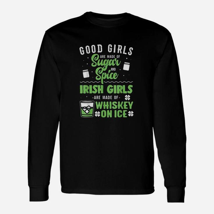 Good Girls And Irish Girls St Patricks Day Long Sleeve T-Shirt