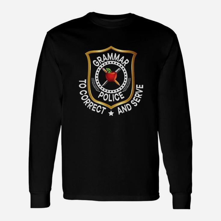 Grammar Police Correct And Serve English Teacher T-Shirt Grammar Police Correct And Serve English Teacher T-Shirt