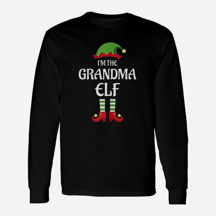 I Am The Grandma Elf Christmas Long Sleeve T-Shirt