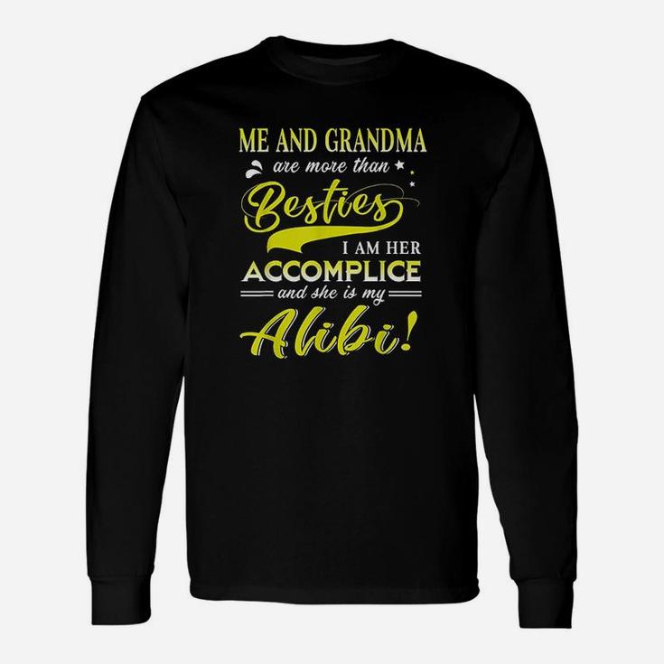 Grandma To Granddaughter More Than Besties Long Sleeve T-Shirt