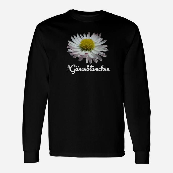 Grenze Ausgabe Hashtag Gänseblümchen Langarmshirts