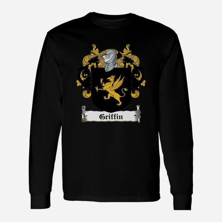 Griffin Coat Of Arms Irish Crests Long Sleeve T-Shirt