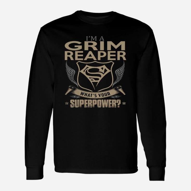 Grim Reaper Long Sleeve T-Shirt