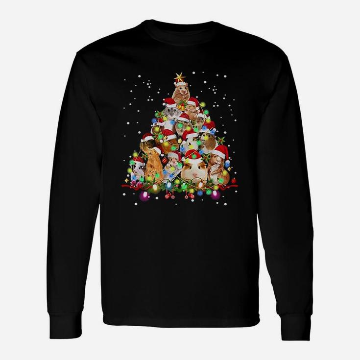 Guinea Pig Christmas Tree Ornament Decor Long Sleeve T-Shirt