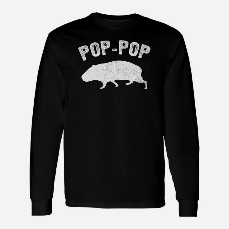 Guinea Pig Poppop Matching Vintage Long Sleeve T-Shirt