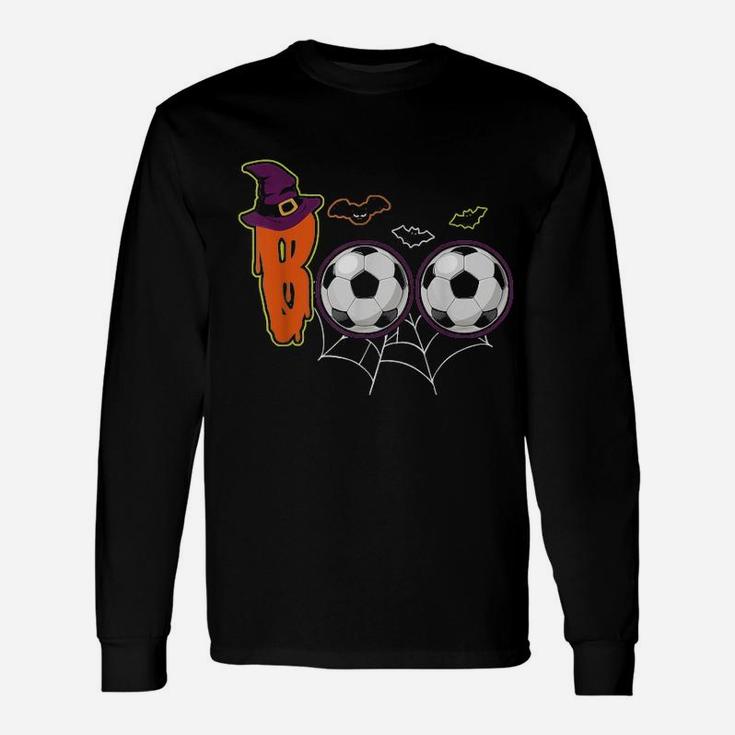 Halloween Football Boo Long Sleeve T-Shirt