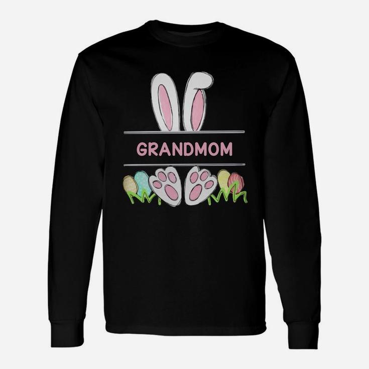 Happy Easter Bunny Grandmom Cute Long Sleeve T-Shirt