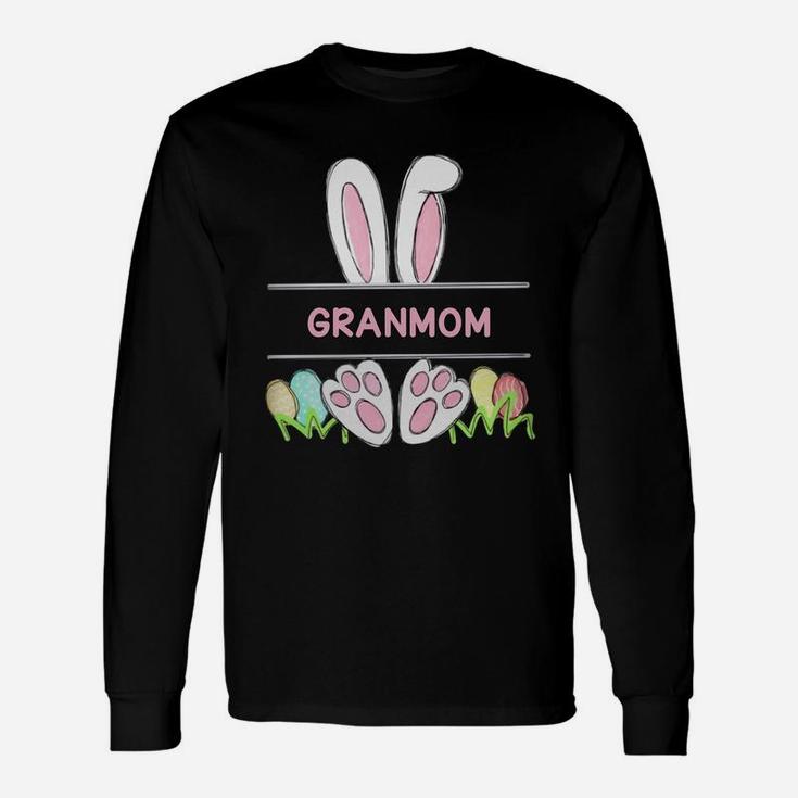Happy Easter Bunny Granmom Cute Long Sleeve T-Shirt