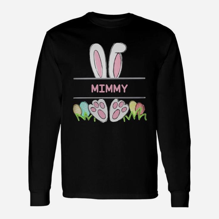 Happy Easter Bunny Mimmy Cute Long Sleeve T-Shirt