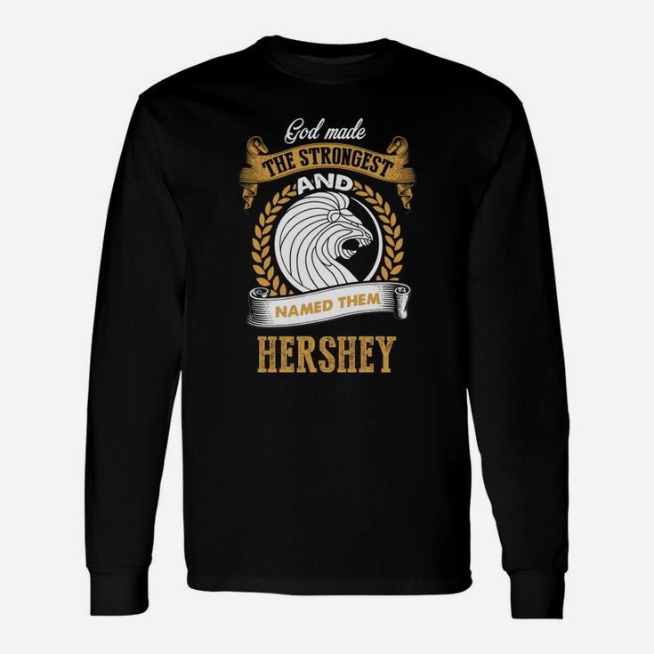 Hershey Shirt, Hershey Name, Hershey Name Shirt Long Sleeve T-Shirt