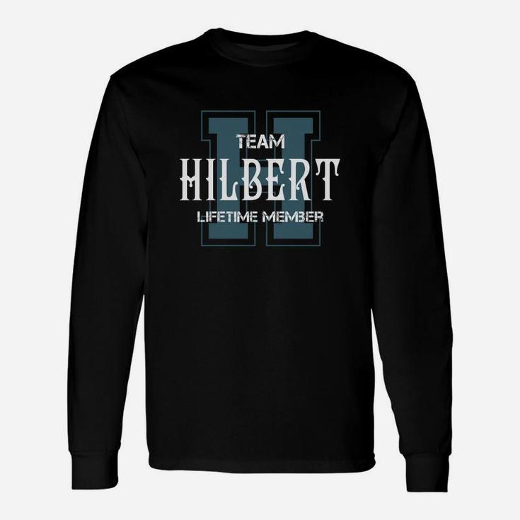Hilbert Shirts Team Hilbert Lifetime Member Name Shirts Long Sleeve T-Shirt