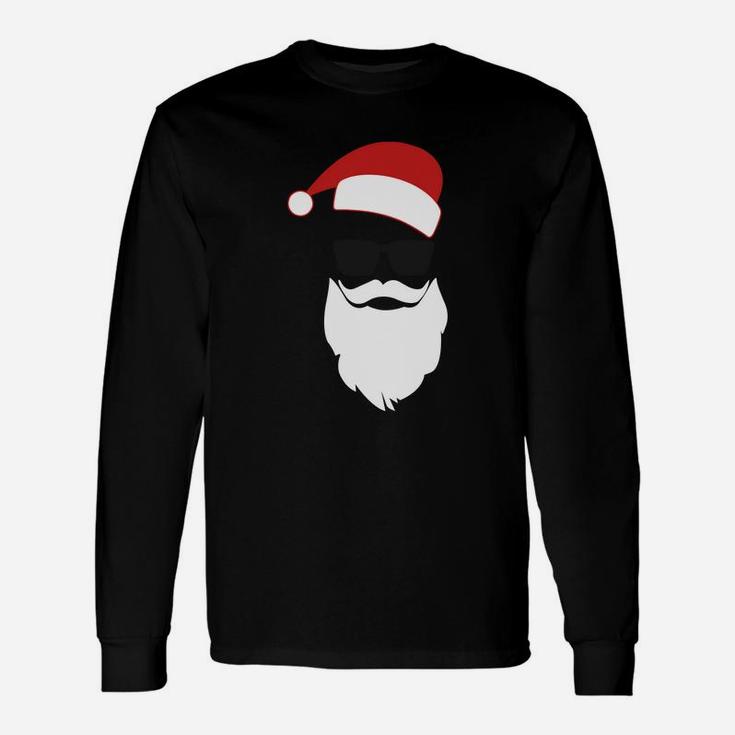 Hipster Santa Long Sleeve T-Shirt