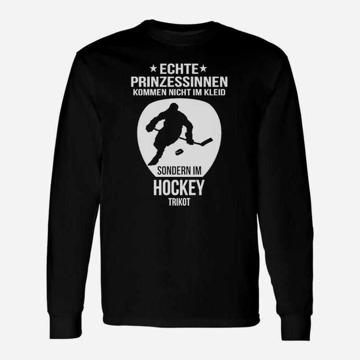 Hockey Prinzessin Eishockey Langarmshirts