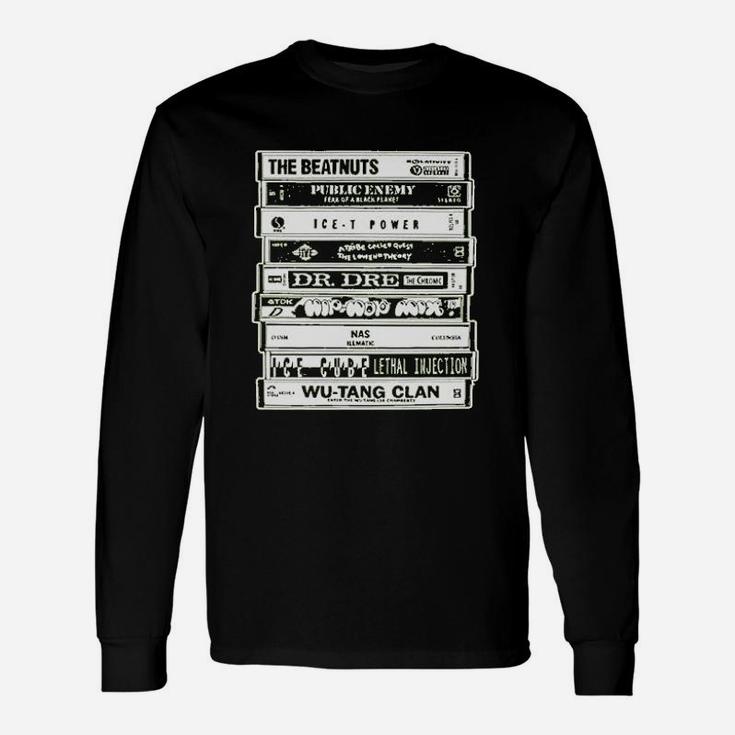 Hip Hop Artists Cassettes Old School Rap Tshirt