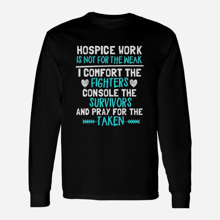 Hospice Work Cute Hospice Doctor Nurse Long Sleeve T-Shirt