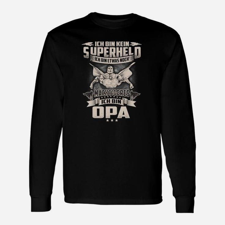 Ich bin kein Superheld, aber ich bin Opa Langarmshirts