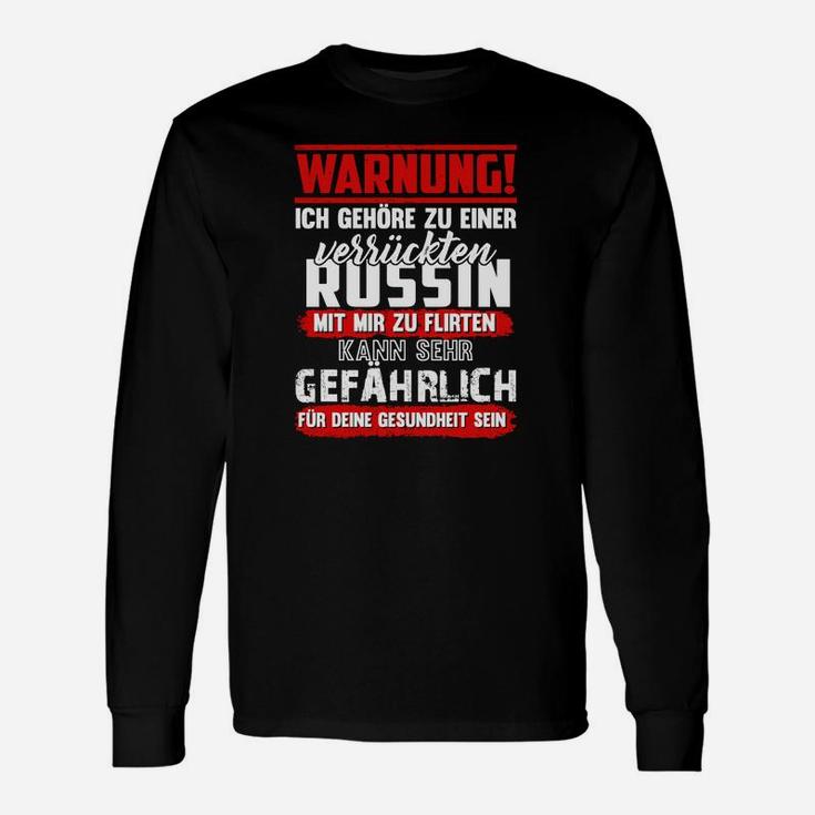 Ich Gehore Zu Einer Russin Langarmshirts