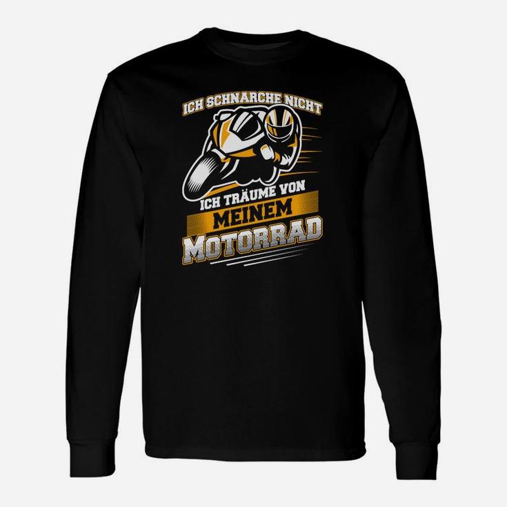 Ich Traume Von Meinem Motorrad Langarmshirts