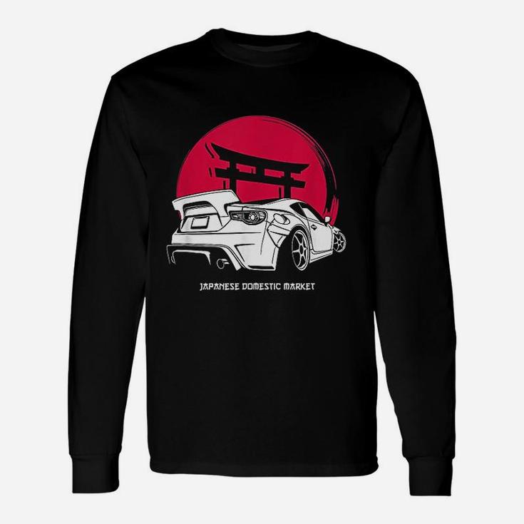 Japanese Drift Car Tuning Automotive Long Sleeve T-Shirt