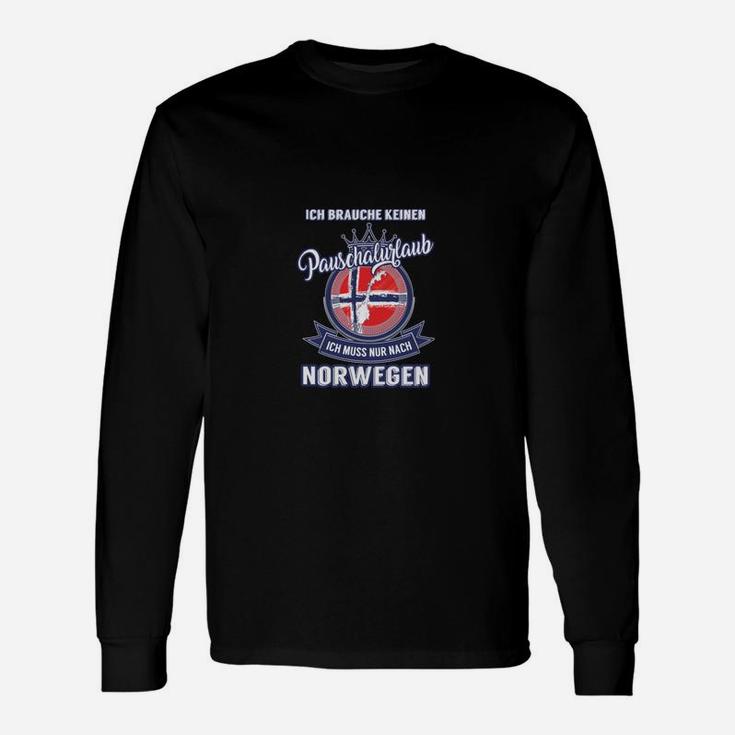 Kein Pauschalurlaub Norwegen Langarmshirts