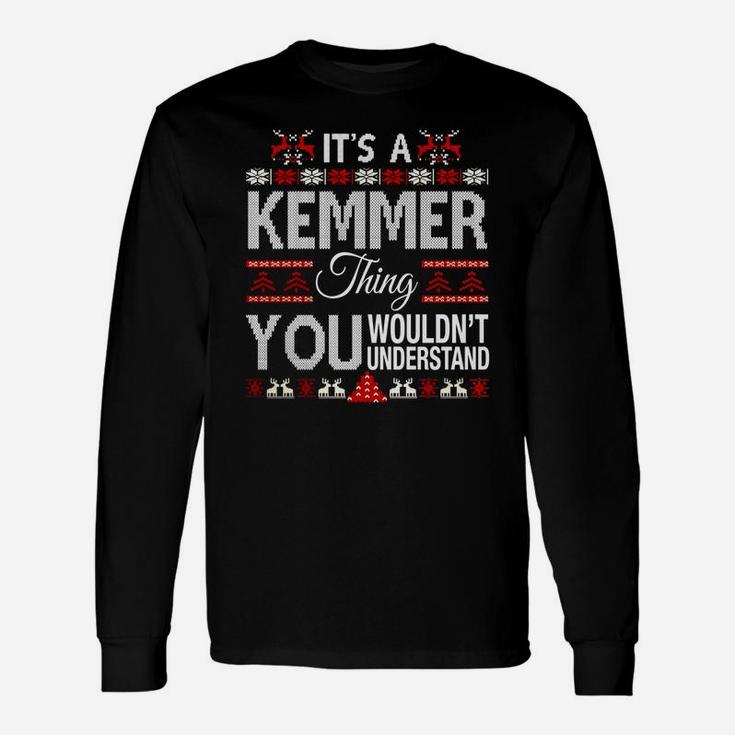 Kemmer Name Shirt, Kemmer Name, Kemmer Name Shirt Long Sleeve T-Shirt