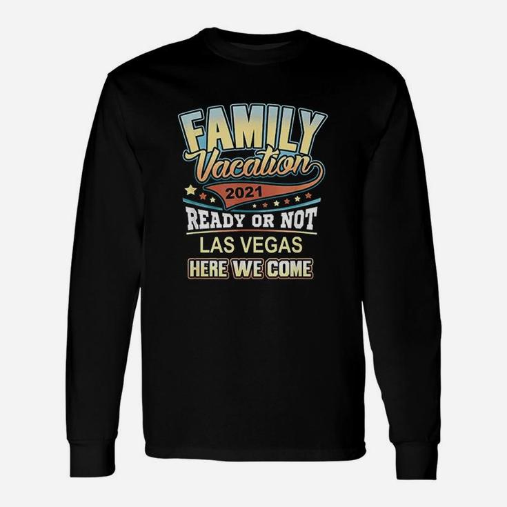 Las Vegas Vacation 2021 Best Memories Long Sleeve T-Shirt