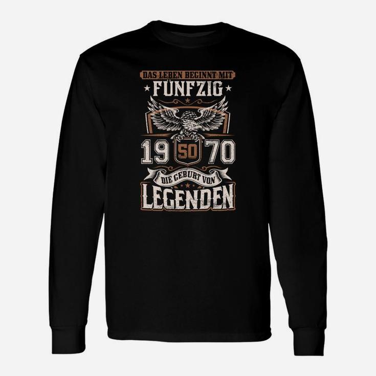 Legenden 1970 vorderseite Langarmshirts