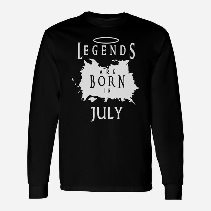 Legenden Juli Geburtstag Geschenk Langarmshirts