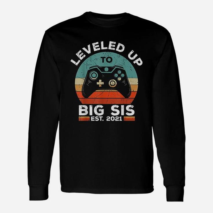 Promoted To Big Sister 2021 I Am Going To Be A Big Sis Long Sleeve