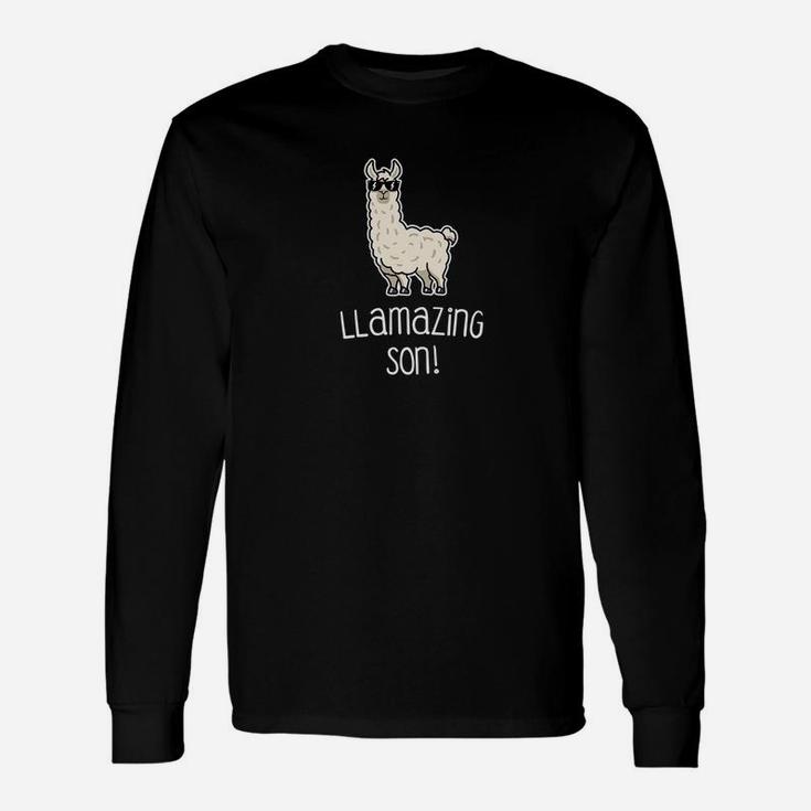 Llamazing Son Llama Cool Image Art Long Sleeve T-Shirt