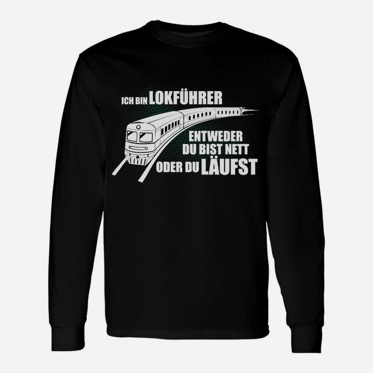 Lokführer Nett Laufen Nur Online Langarmshirts