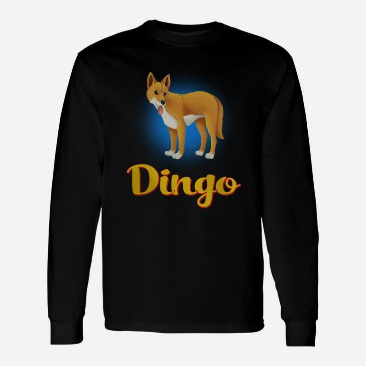 I Love Dingo Long Sleeve T-Shirt