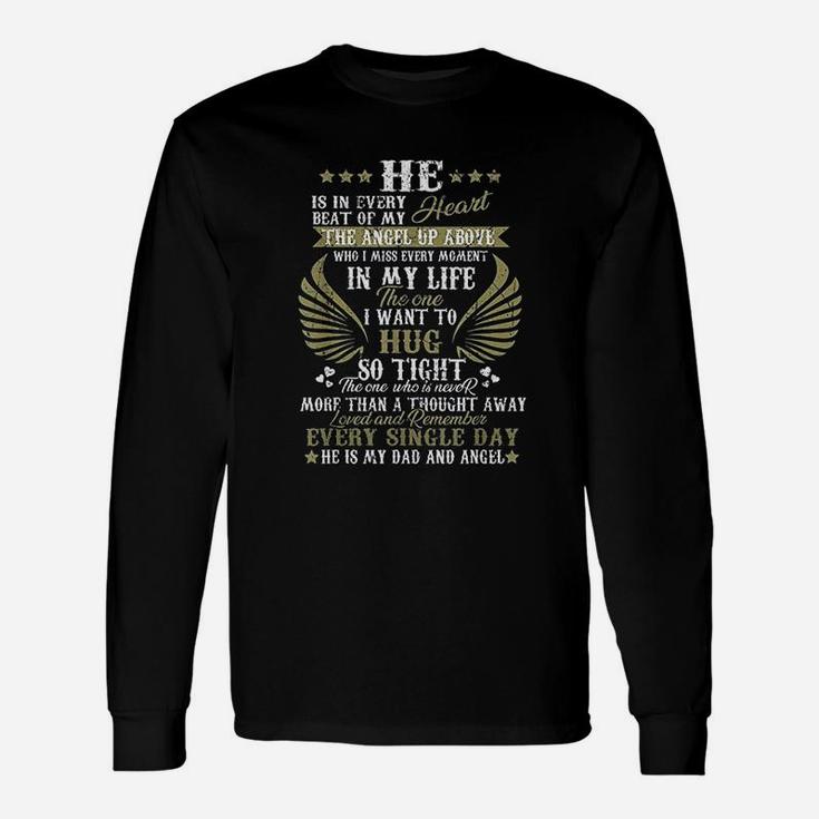 Love And Remember Every Single Day Dad Remembrance Memorial Day Long Sleeve T-Shirt
