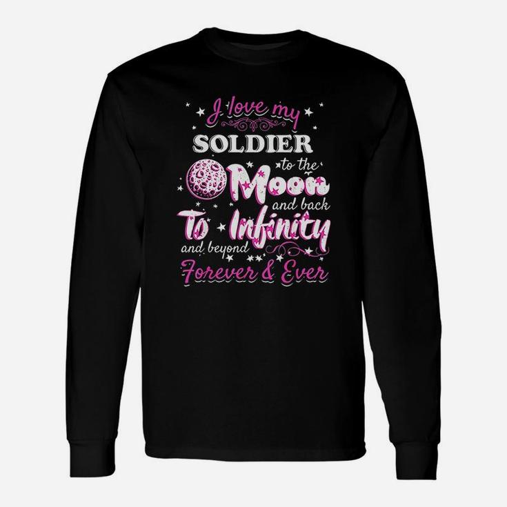 I Love My Soldier Army Wife Long Sleeve T-Shirt