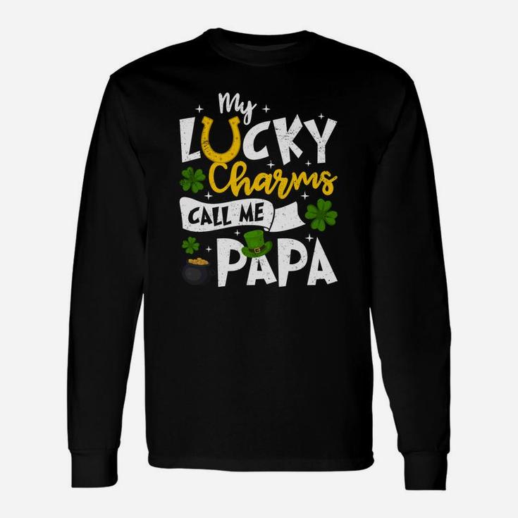 My Lucky Charms Call Me Papa Long Sleeve T-Shirt