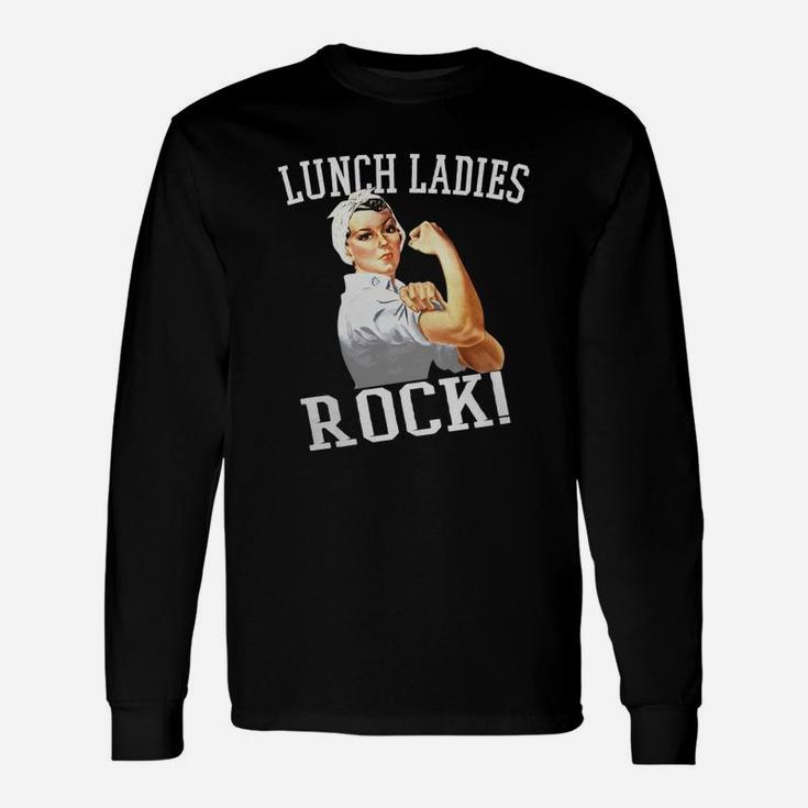 Lunch Ladies Rock Tshirt Lunch Lady Shirts Long Sleeve T-Shirt