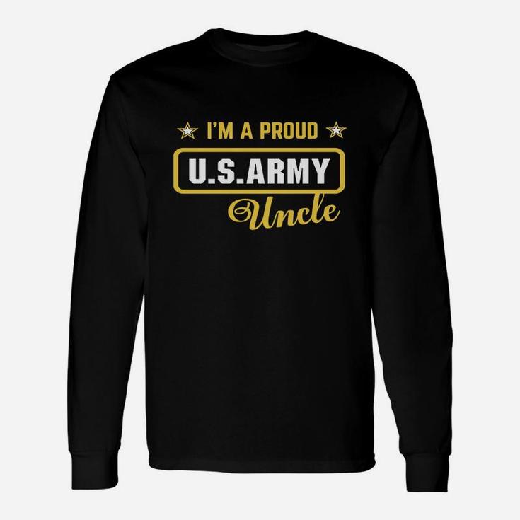 M A Proud Army Uncle Frontside Long Sleeve T-Shirt