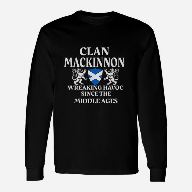 Mackinnon Scottish Clan Scotland Name Long Sleeve T-Shirt