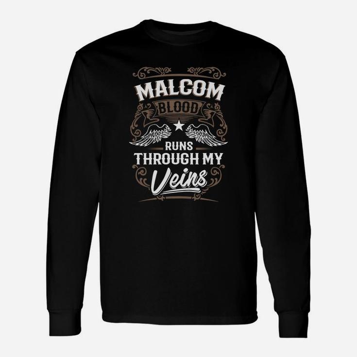 Malcom I'm Not Superhero More Powerful I Am Malcom Name Shirt Long Sleeve T-Shirt