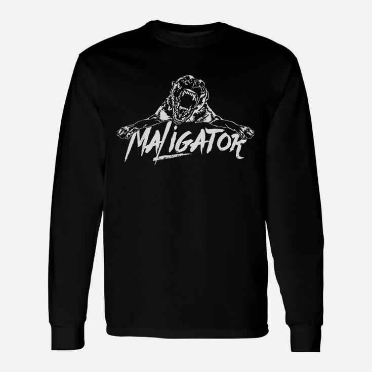 Maligator Belgian Malinois Dogs Long Sleeve T-Shirt
