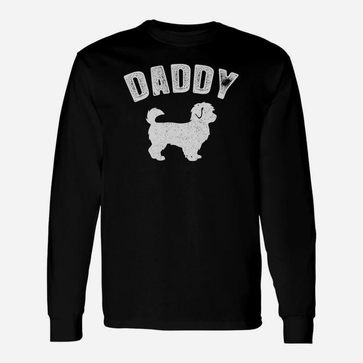 Maltipoo Daddy Matching Vintage Long Sleeve T-Shirt