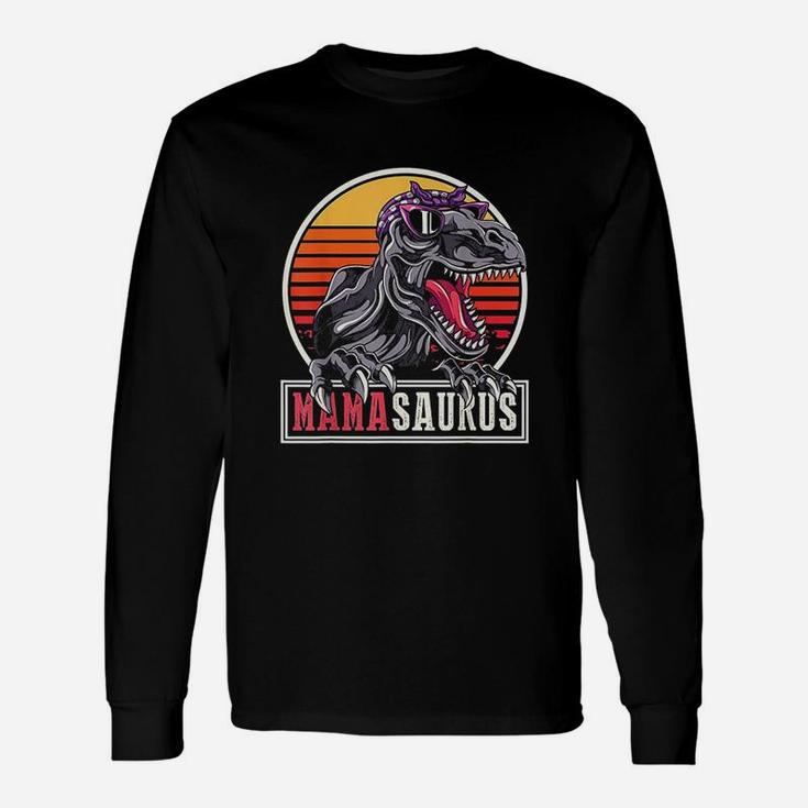 Mamasaurus Rex Dinosaur Mama Saurus Mother Long Sleeve T-Shirt