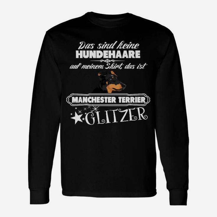 Manchester Terrier Glitzer Langarmshirts