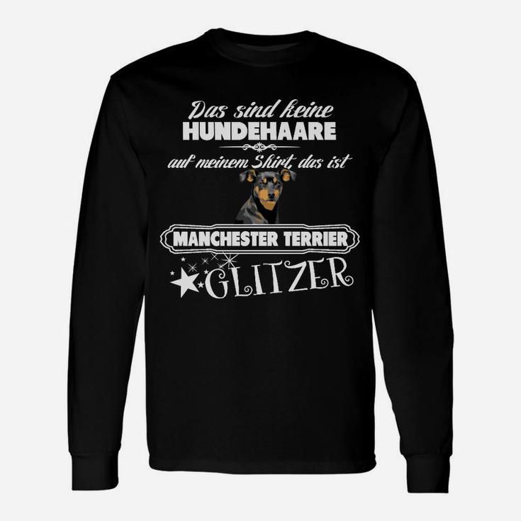 Manchester Terrier Glitzer Langarmshirts