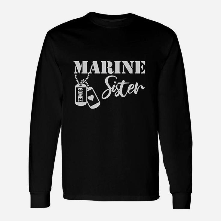 Marine Sister Long Sleeve T-Shirt