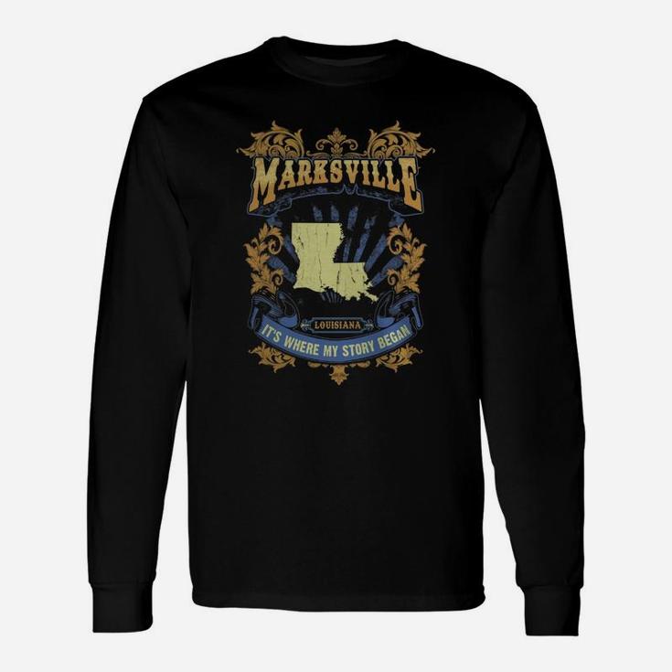 Marksville Louisiana Long Sleeve T-Shirt