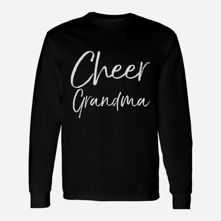 Matching Cheerleader Grandmother Cheer Grandma Long Sleeve T-Shirt