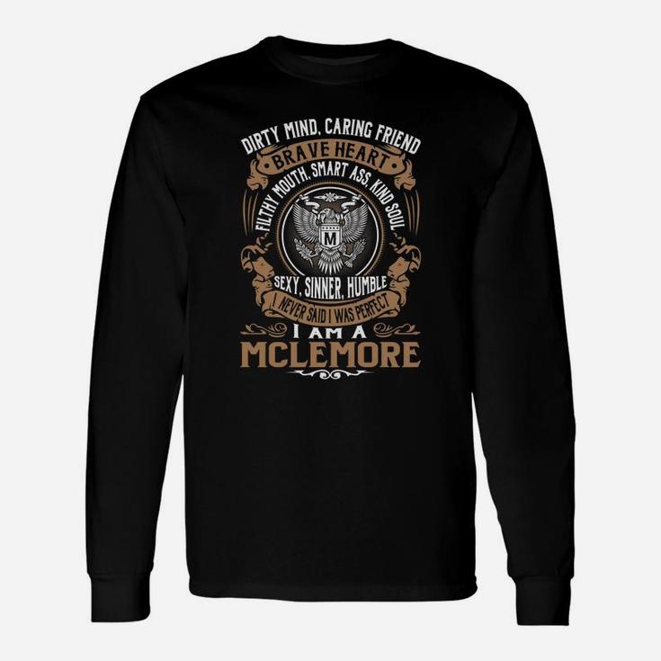 Mclemore Brave Heart Eagle Name Shirts Long Sleeve T-Shirt