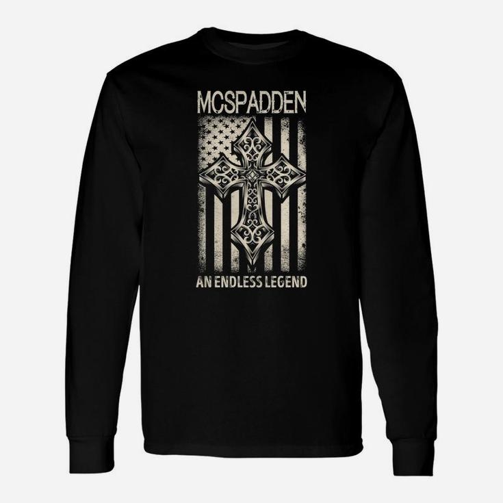 Mcspadden An Endless Legend Name Shirts Long Sleeve T-Shirt