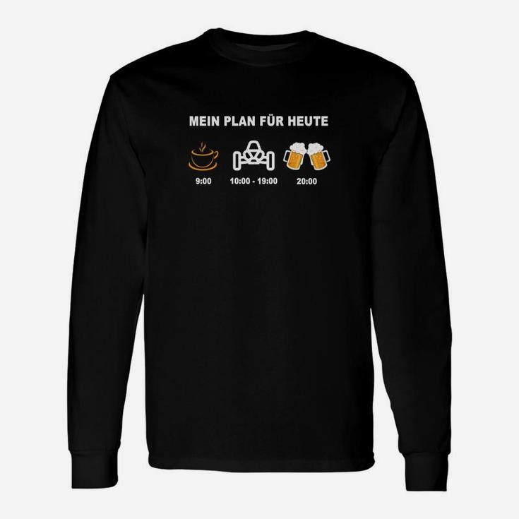 Mein Plan Für Heute Autocross Langarmshirts